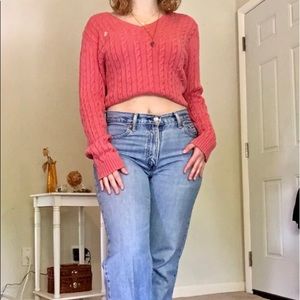 Ralph Lauren cable knit sweater